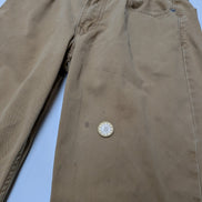 Pantalon Chino Levi's 514 W30 L32 Marron Clair Homme Coupe Jean Straight 👖🪵✨