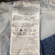 Jean Levi's Denizen Femme Bleu Clair Stretch Rock Troué Ourlet T34 W28