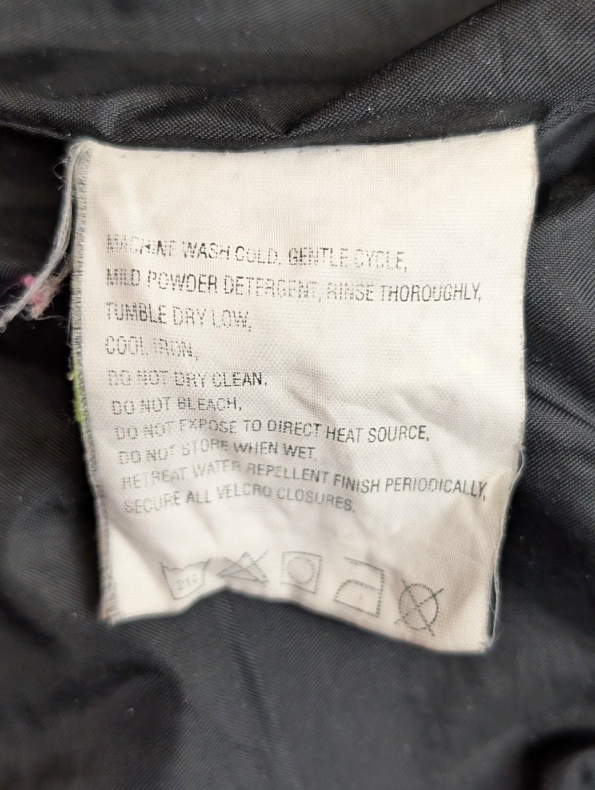 Veste Technique The North Face TNF Vintage L Rouge Noire Manteau Capuche