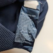Sweat Tommy Hilfiger vintage bleu marine enfant col rond taille M