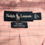 Chemise Ralph Lauren Blake L Rose Carreaux Manches Courtes