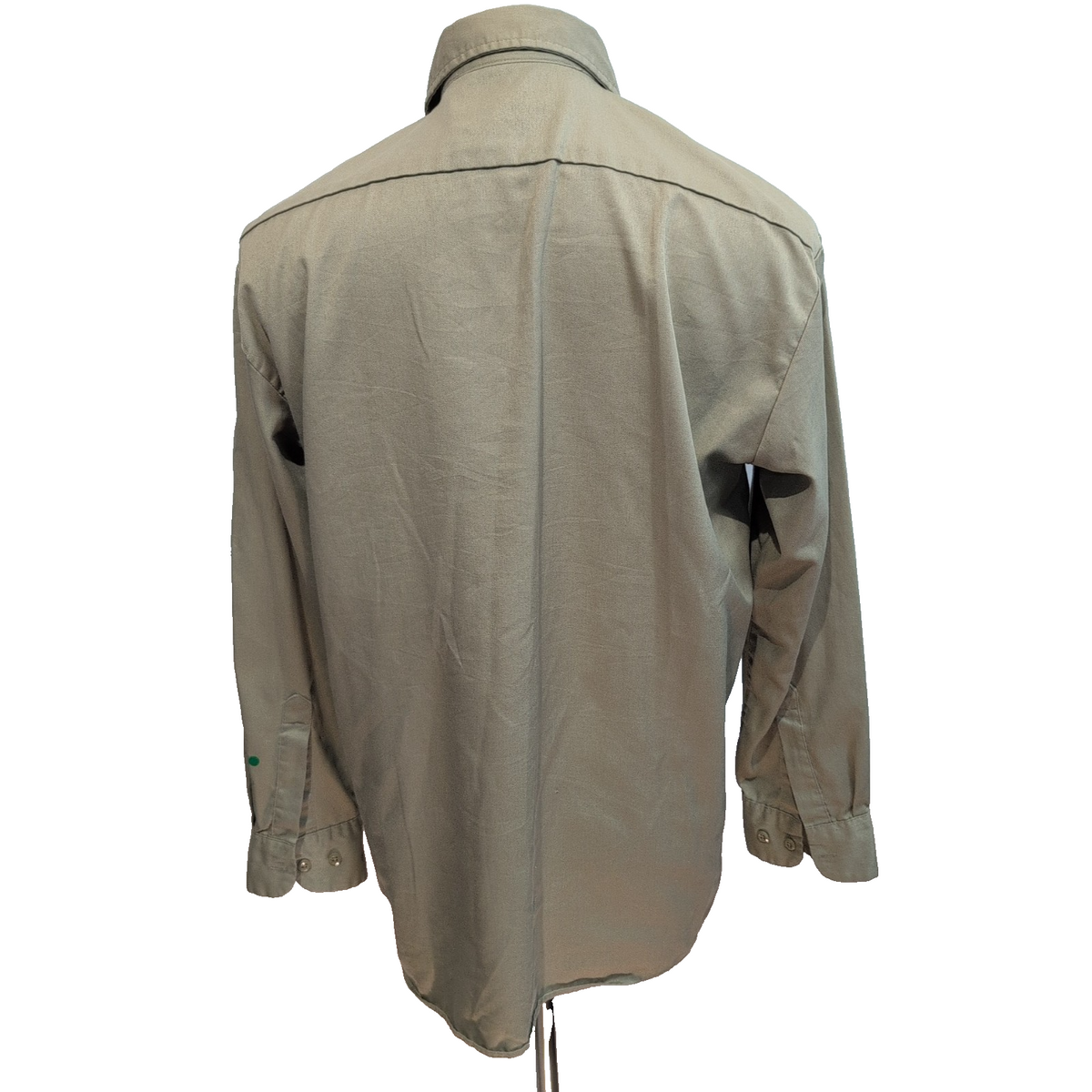 Chemise Dickies M Beige Workwear 2 Poches Poche Stylo Manches Longues