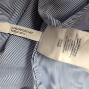 Chemise Polo Ralph Lauren S M Bleue Rayures Logo Marine Col Classique Shirt