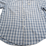 Chemise manches courtes Chaps Ralph Lauren L carreaux shirt button down bleu