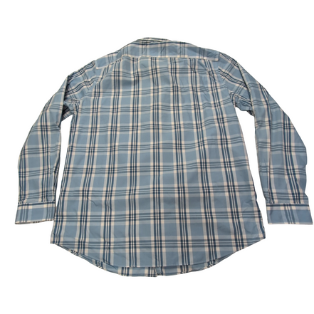Chemise L.L Bean bleue à carreaux taille L #124e