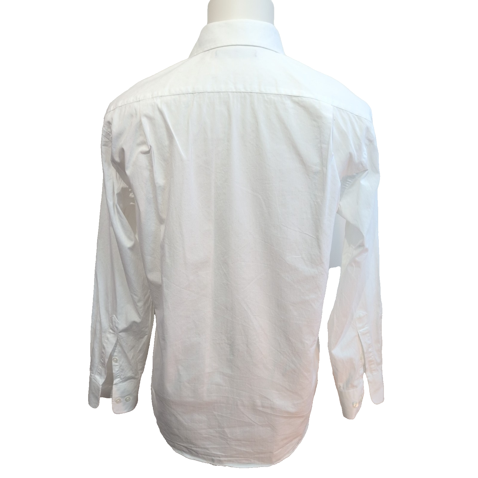 Chemise Tommy Hilfiger Blanche Micro-Motif Gaufré Taille S / M