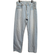 Levi’s 501 Jean Homme W32 L36 Bleu Clair Vintage Pantalon Bouton
