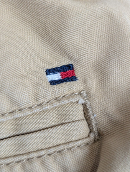 Pantalon Chino TOMMY HILFIGER Beige 🍦 Taille W32 L32 🍦 Coupe Custom Fit