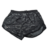 Short Under Armour HeatGear Camouflage Kaki & Noir - Femme Taille S