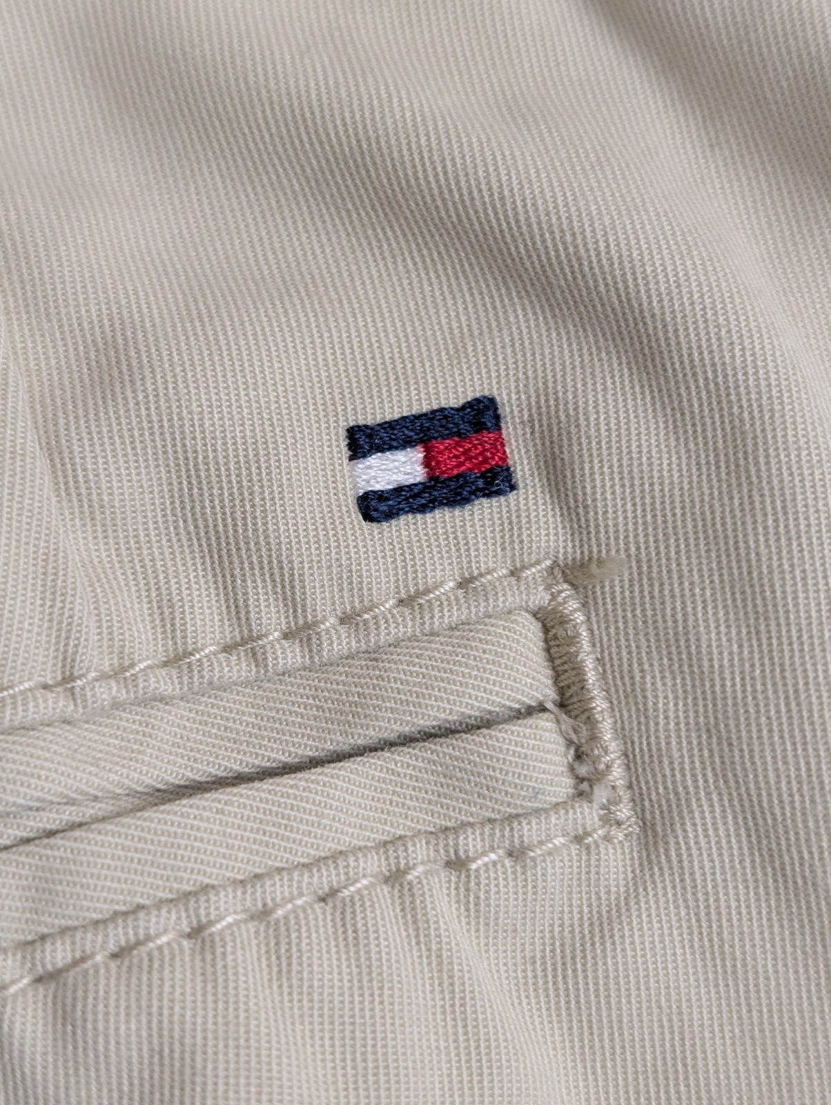 Pantalon Chino TOMMY HILFIGER Crème 🍦 Taille W36 (L25 réelle) 🍦 Excellent État