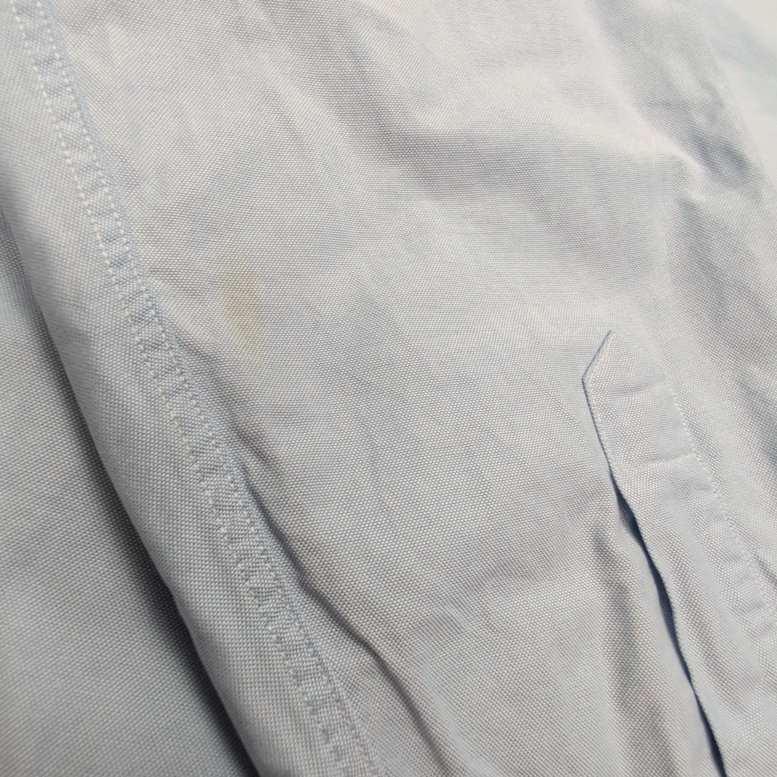 Chemise L.L. Bean bleue uni taille XL #125e