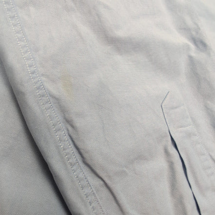 Chemise L.L. Bean bleue uni taille XL #125e