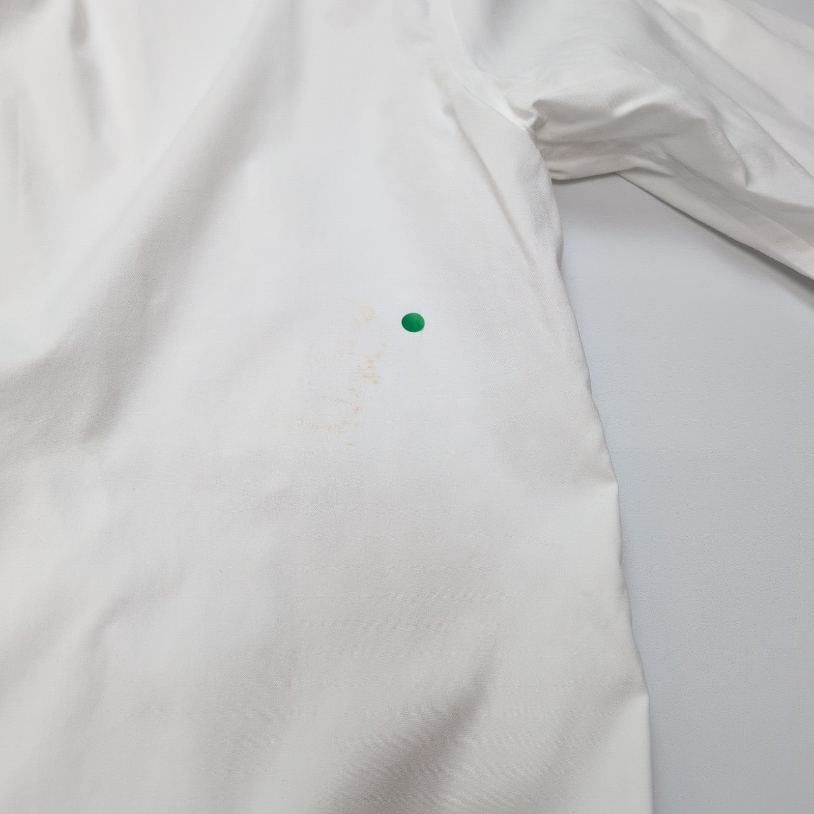 Chemise Ralph Lauren XL Blanche Coton Logo Blanc Ton sur Ton Classique