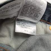 Levi’s 501 Jean Homme W36 L34 Bleu Grunge Destroy Vintage Pantalon