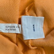 Polo manches courtes Polo Ralph Lauren XL orange pêche logo bleu coton