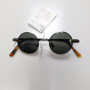 Lunettes de soleil Rondes Hippie Y2K 2 Branches Fines Métal