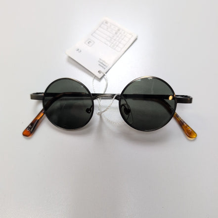 Lunettes de soleil Rondes Hippie Y2K 2 Branches Fines Métal