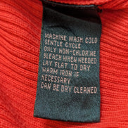 Cardigan LAUREN Ralph Lauren femme M orange corail coton col V boutonné