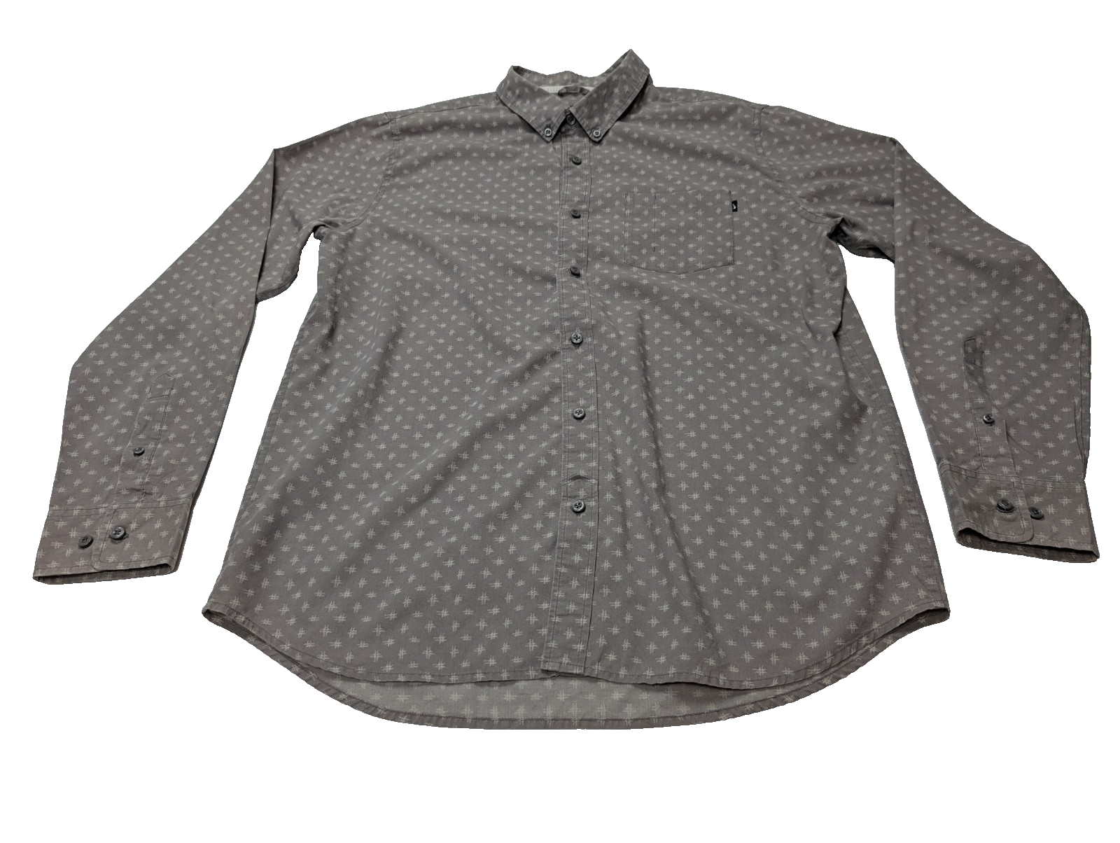 Chemise Nike kaki à motifs manches longues homme taille XL