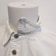 Chemise en Jean Levis Couleur blanc uni 100% coton taille XL Bouton en métal 2 p