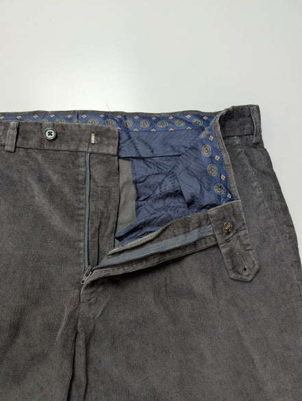 Pantalon Velours Fin Lauren Ralph Lauren W34 L30 Gris Foncé Excellent État 👖