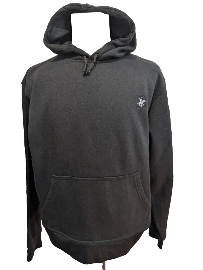 Sweat à capuche Beverly Hills Polo Club noir taille M poche kangourou