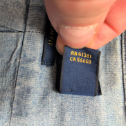 Chemise Ralph Lauren Slim Fit M Bleu Effet Jean Philippines Coton manches longue