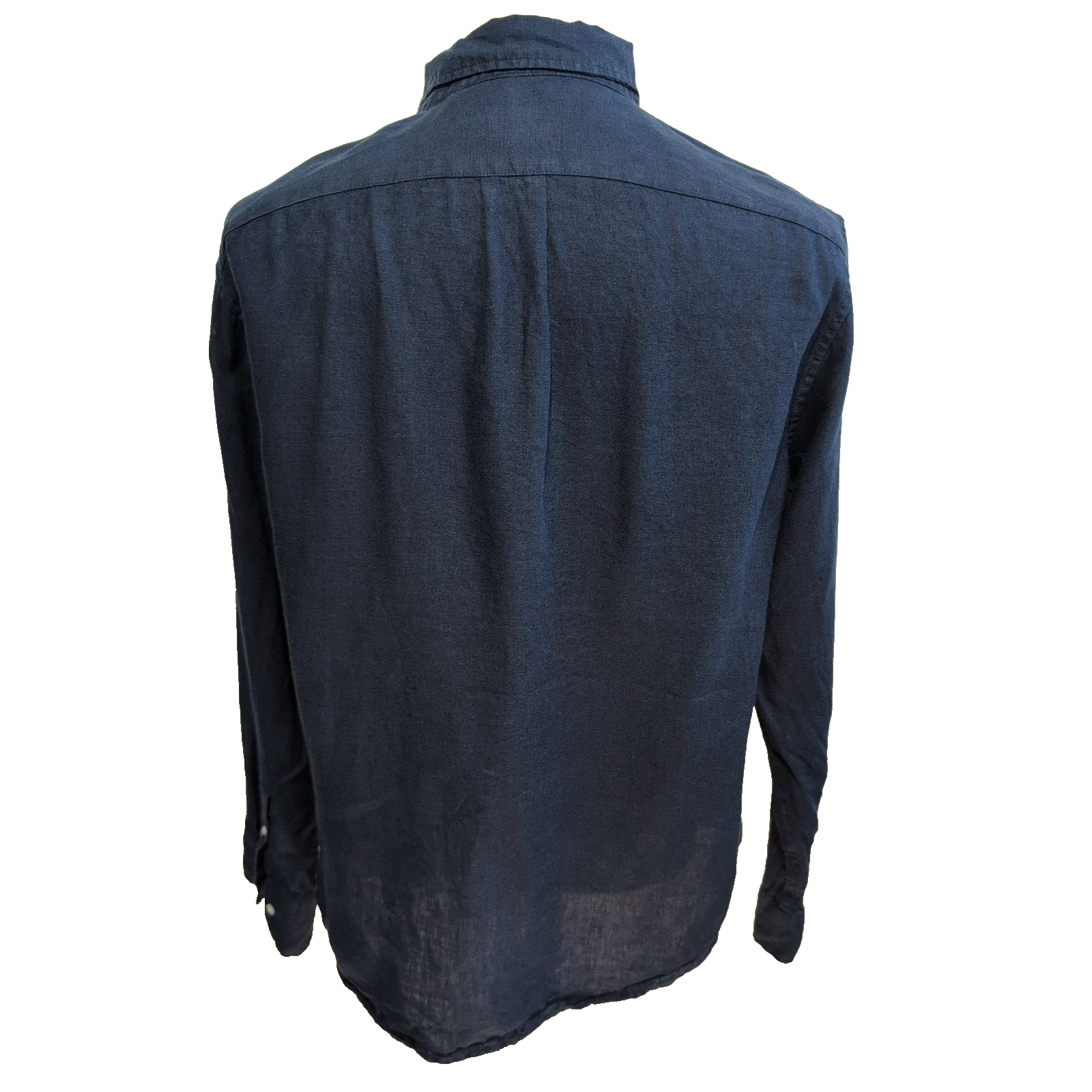 J.Crew chemise slim bleu marine lin Baird McNutt taille L
