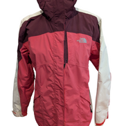 Veste The North Face Femme M/T Zuner Rose Bordeaux Coupe-Vent Pare-Pluie TNF