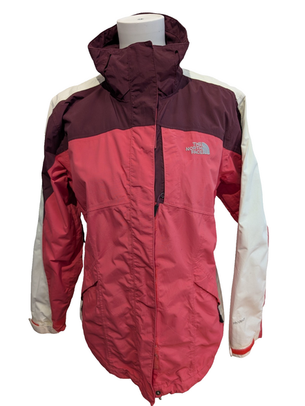 Veste The North Face Femme M/T Zuner Rose Bordeaux Coupe-Vent Pare-Pluie TNF