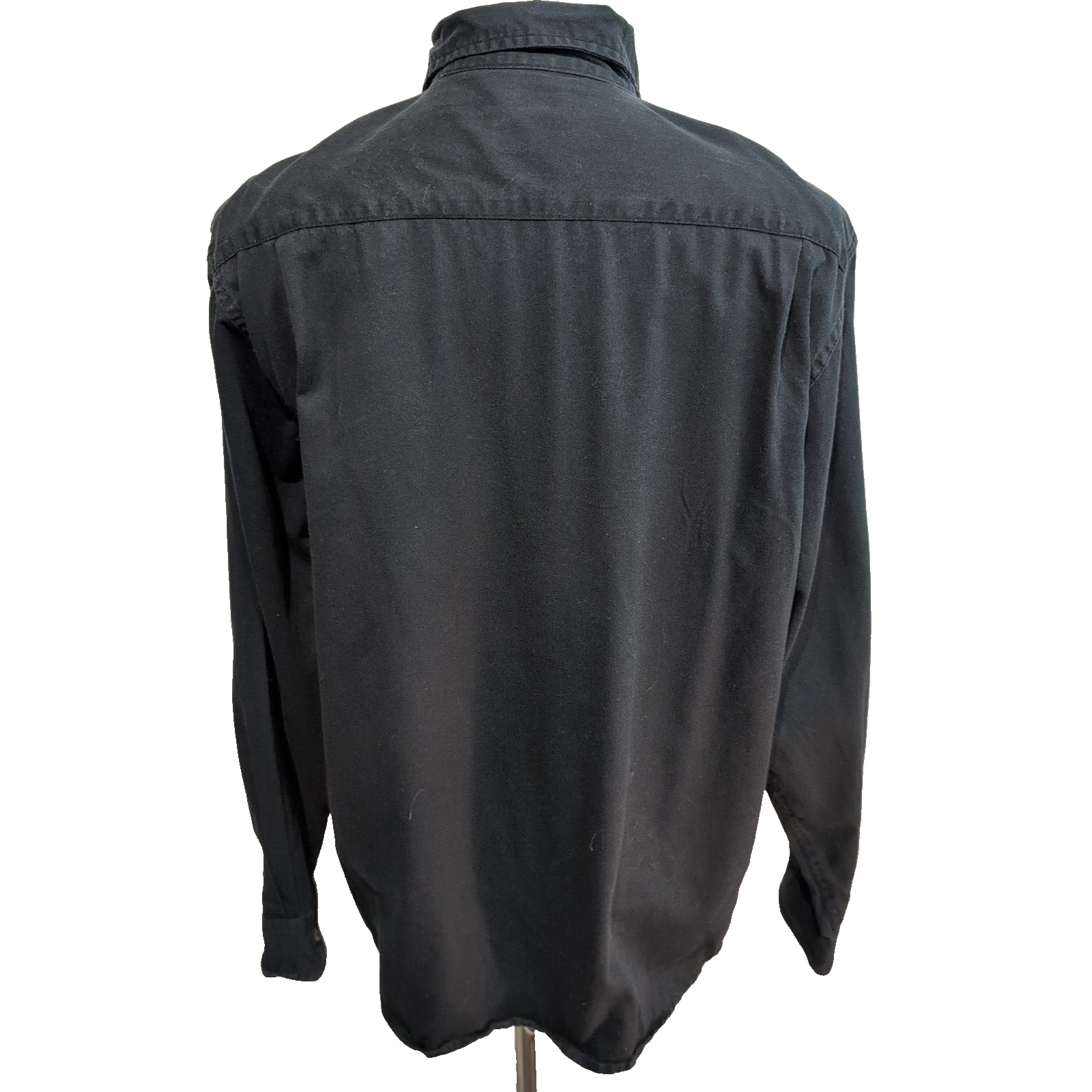 Chemise WRANGLER Noire avec Poches Manches Longues - Taille L (Coupe XL)