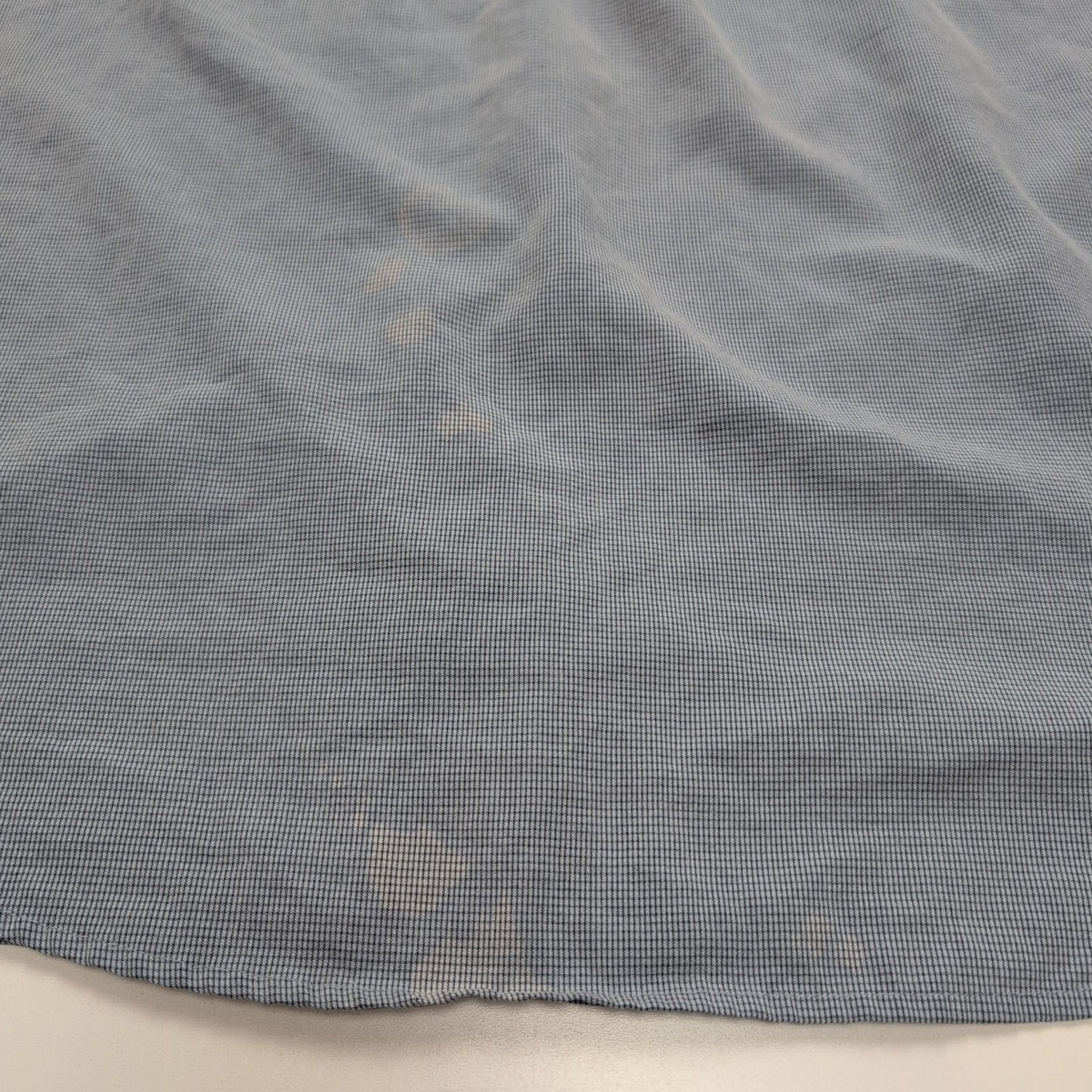 Chemise Chaps Ralph Lauren L Bleu Clair Carreaux Logo Rayonne Manches Courtes