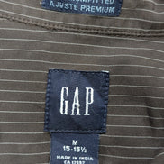 Chemise GAP marron à rayures taille M #102msch