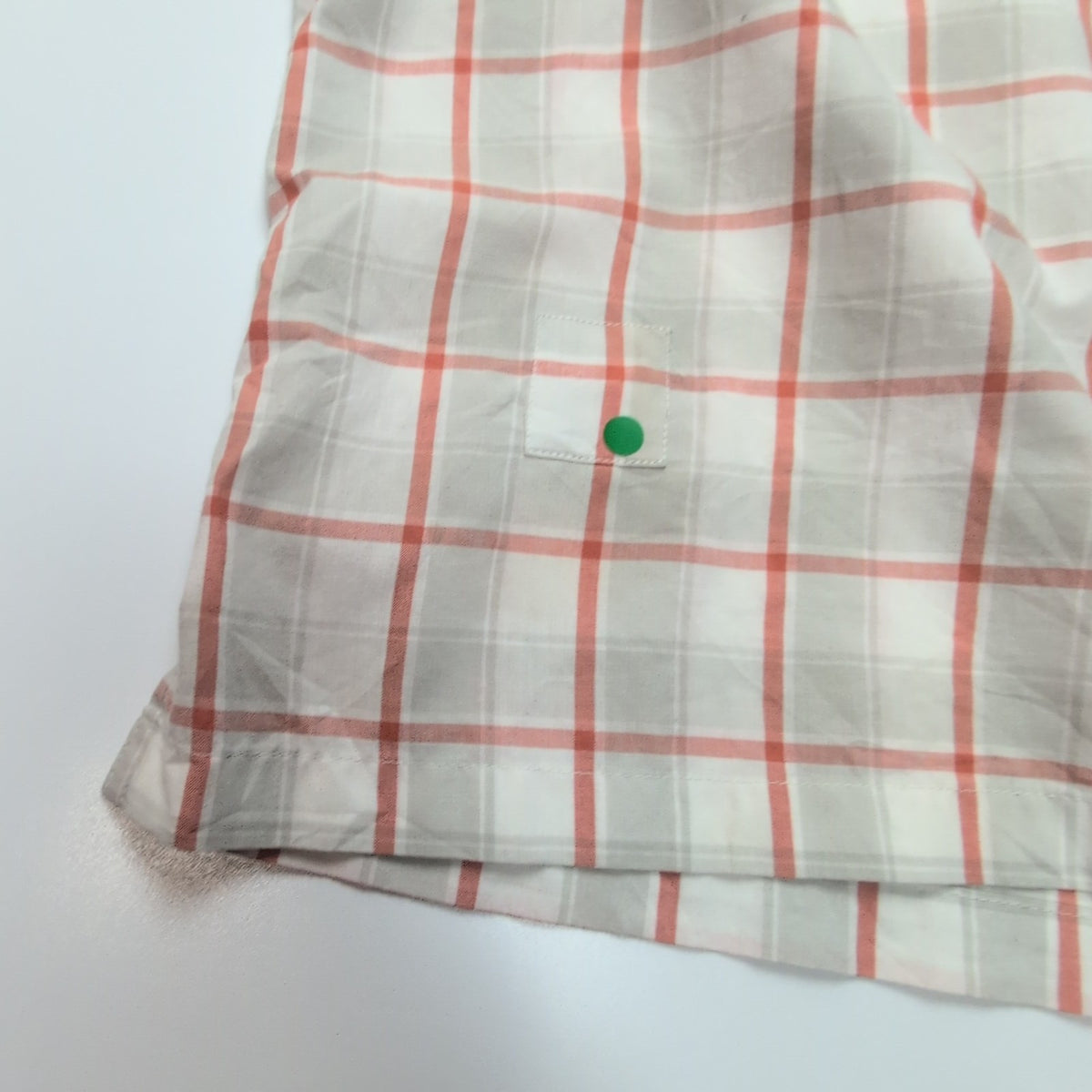 Chemise Patagonia XL grise carreaux bio coton pêche manches longues