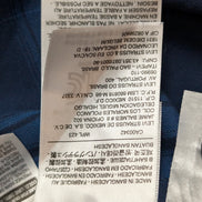Chemise Levi's à Carreaux Bleu et Bleu Marine Manches Longues Taille M