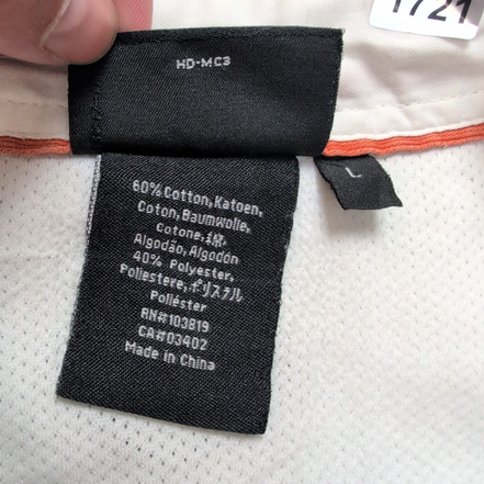 Chemise Harley Davidson L Blanche Grise Ventilée Manches Courtes