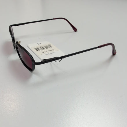 Lunettes de soleil Y2K Cyber Minimaliste Teintées Bordeaux Branches Fines