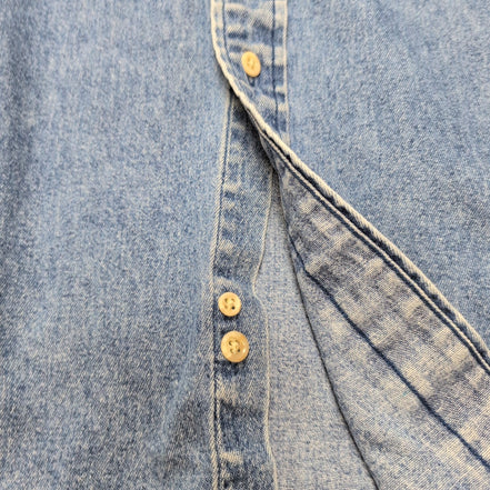 Chemise TOMMY HILFIGER Tommy Jeans en Jean avec Poche Manches Longues - Taille L
