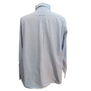Chemise Tommy Hilfiger XL/XXL Bleu et Blanc Petits Carreaux Vintage