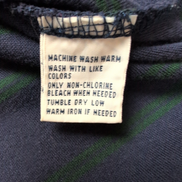 Polo Ralph Lauren Homme XL Bleu Marine Rayures Vertes Logo Vert Polo