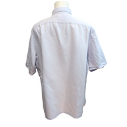 Chemise Nautica Classic Fit XXL Lilas Ramie (Lin) Coton Manches Courtes