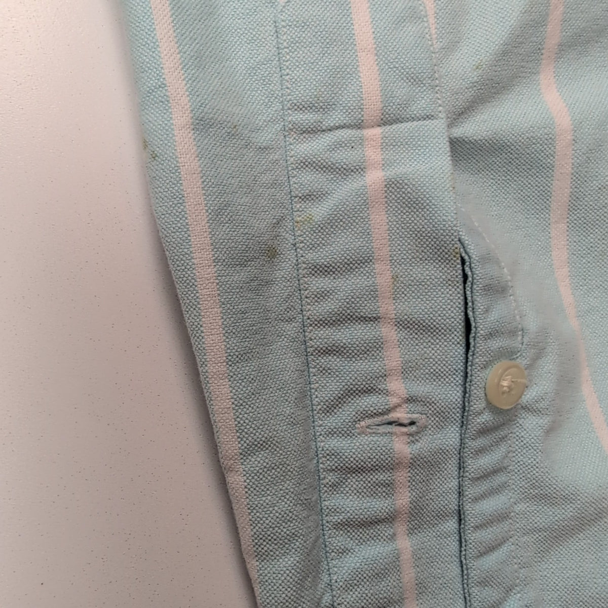 Chemise Ralph Lauren Classic Fit XL Turquoise Rayures Logo Premium