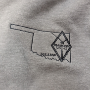 The North Face Sweat Capuche Gris Homme 3XL - Broderies Diamond Spring & Wanzek