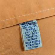 Chemise Polo Ralph Lauren Shirt XL Corail Orange Button Down Logo Bleu Ciel