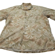 Chemise hawaïenne Campia Moda feuillage manches courtes taille XL #694 hawaienne