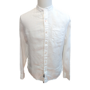 Chemise Todd Snyder XS Blanc 100% Irish Linen Baird McNutt NY manches longues