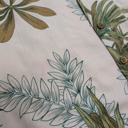 Chemise hawaïenne Puritan feuilles manches courtes taille L