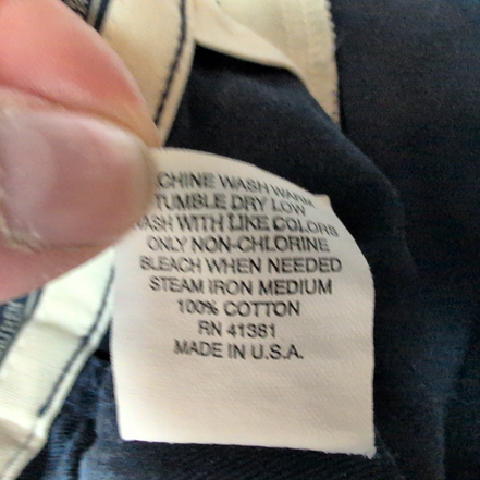 Pantalon Chino Polo Ralph Lauren Andrew Pant Made in USA W38 L30 Marine