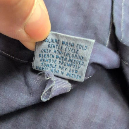 Chemise Polo Ralph Lauren L Carreaux Violets Coton Modèle Sans Logo