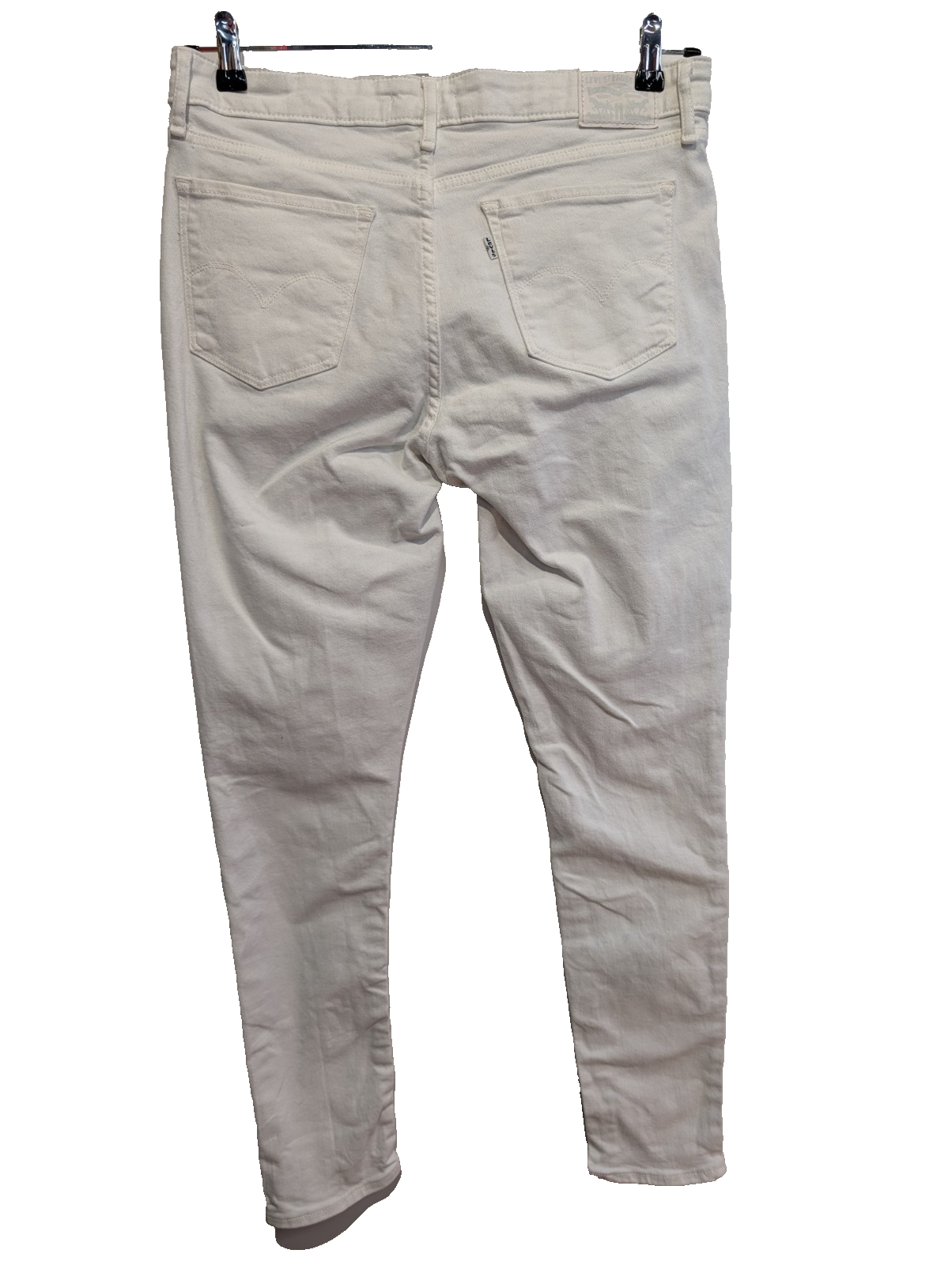 Jean Levi's 711 Skinny Femme Blanc Ultra Stretch Full White W30 L28 T42